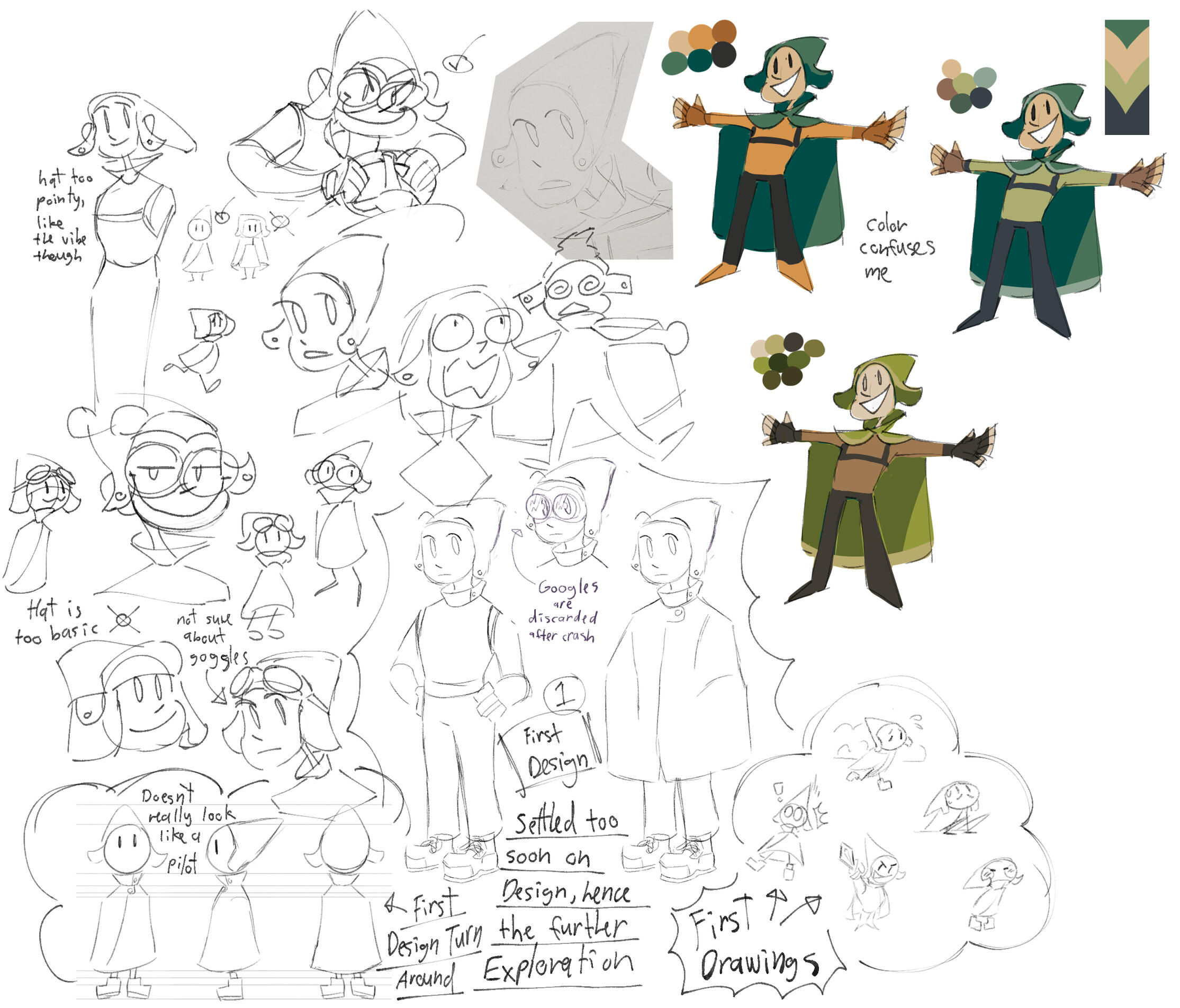 "Main Character Exploration"