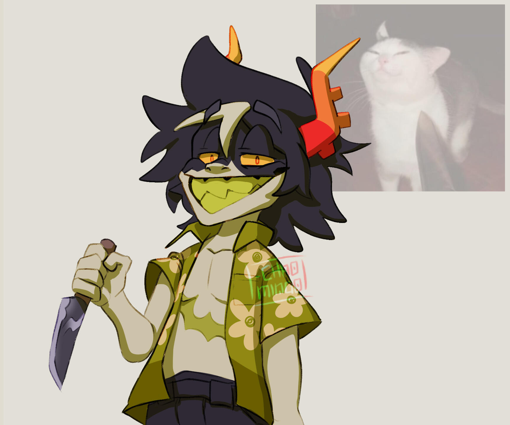 "Montee for zombiechain" - Artfight 2023