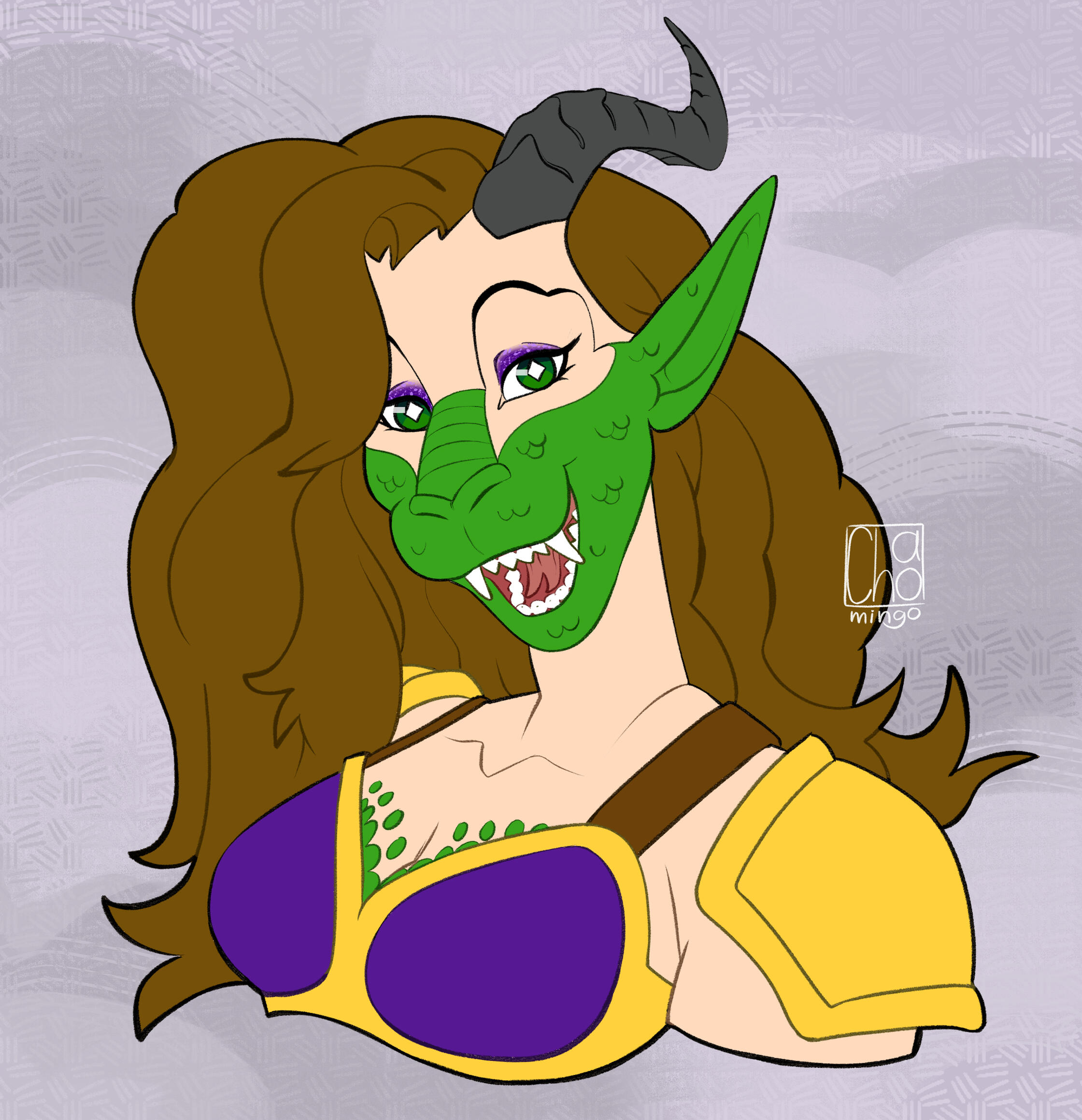 "DragonQueenDrago Portrait" - 2026
