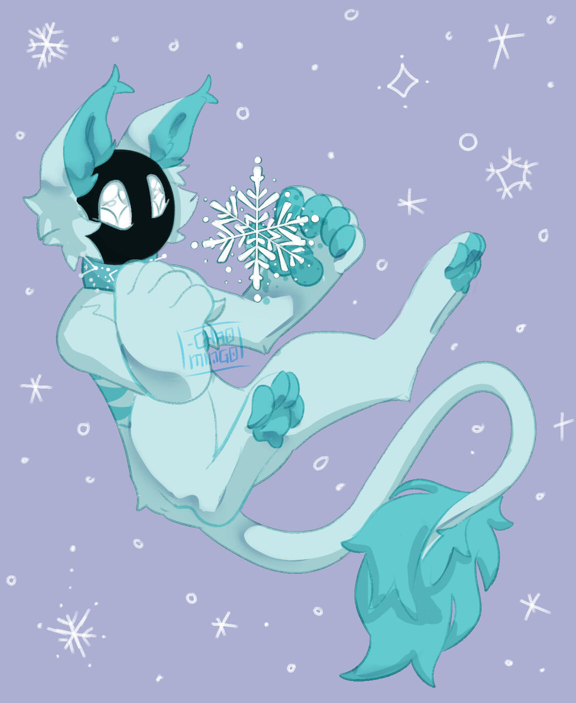 "Unnamed Character for MarkBoyBlue" - Artfight 2023